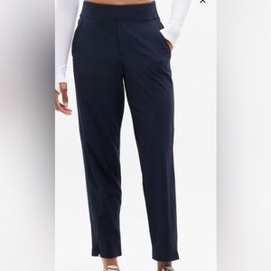 Athleta Brooklyn Mid Rise Ankle Pant -  Navy